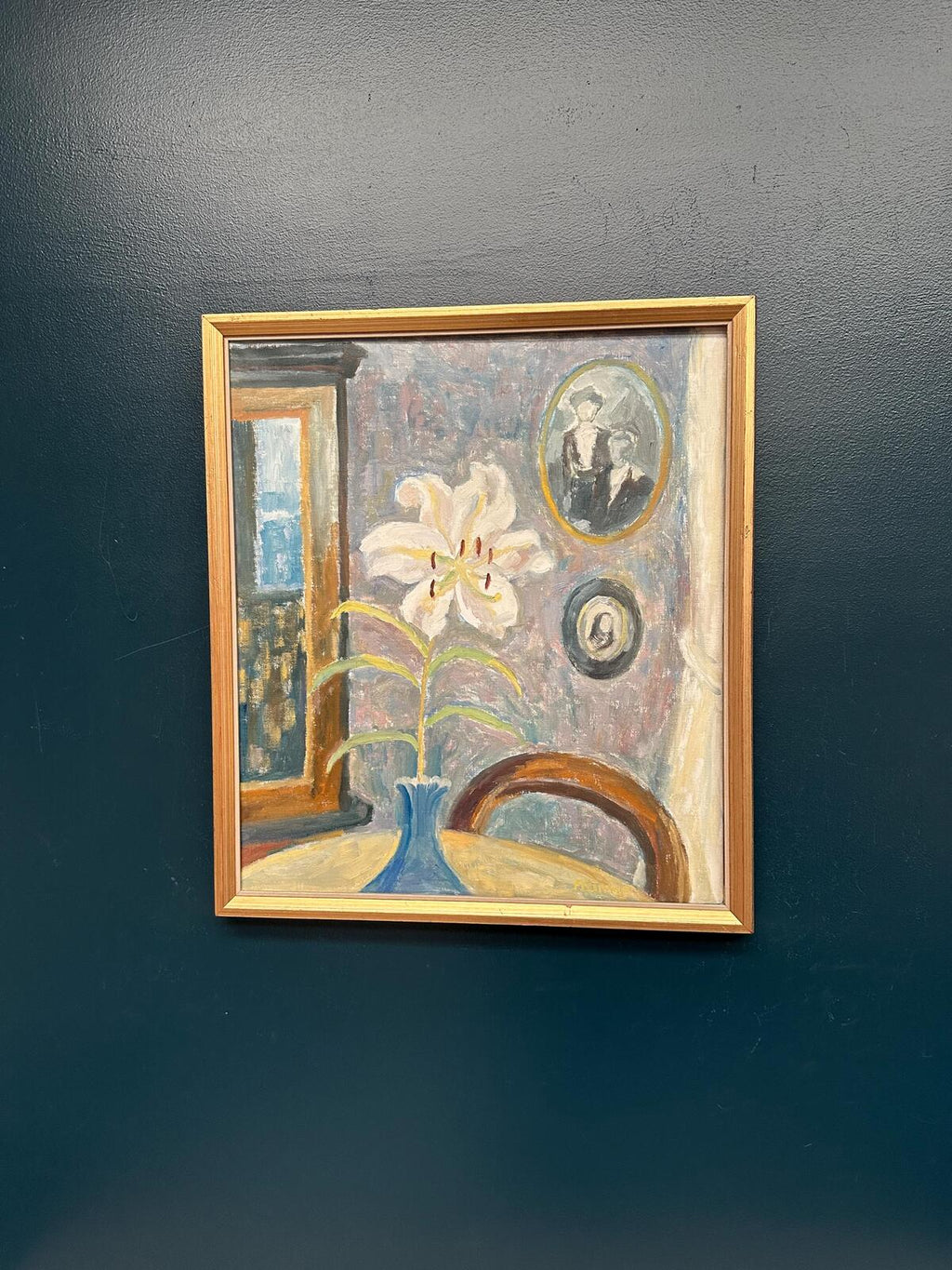 “The White Lily” by M. Niklas (May Nicklasson)