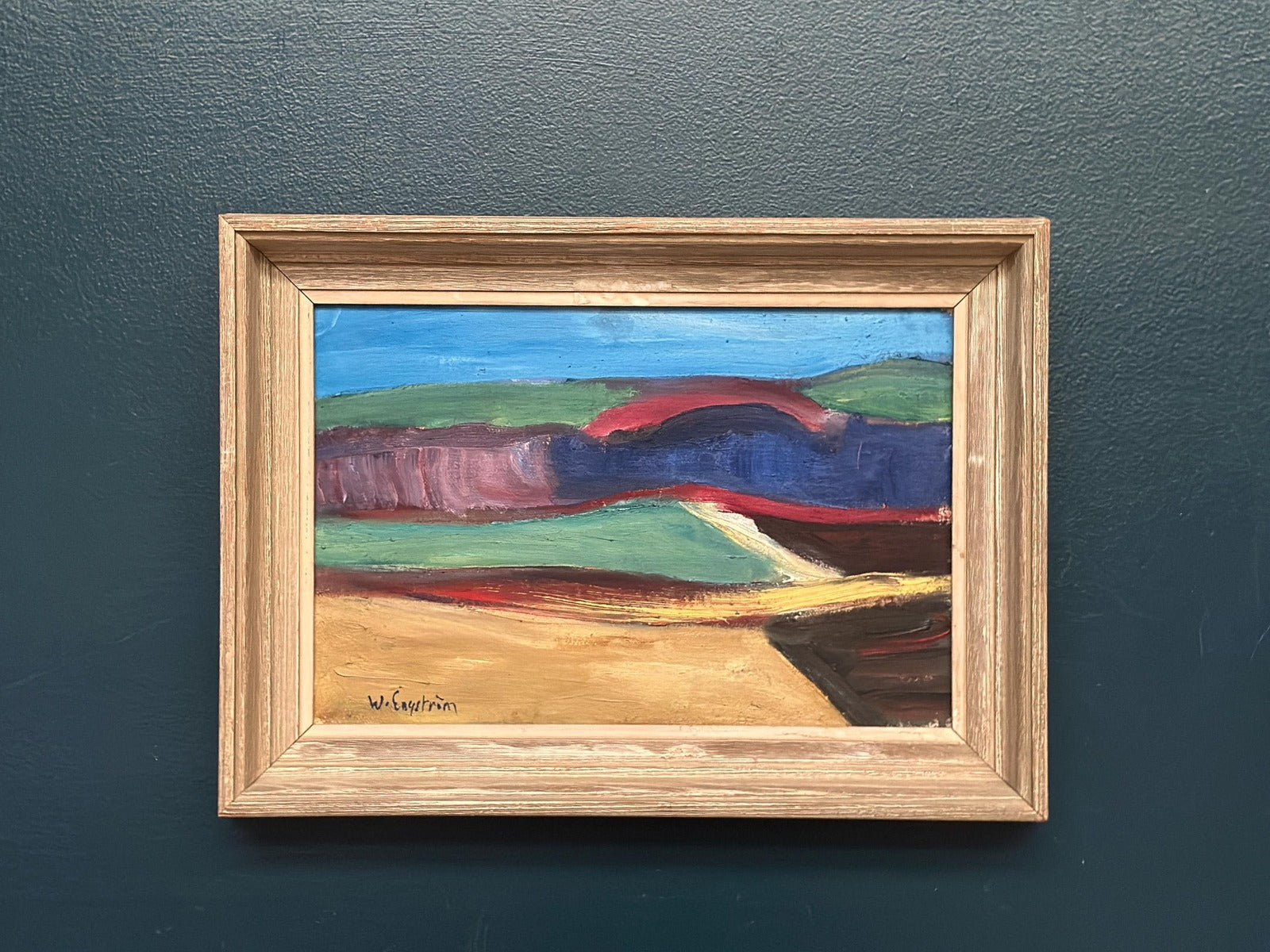 “Abstract Landscape” by W. Engström