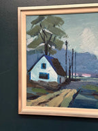 “Landscape with House” by Ingvar Walterström