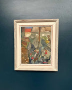 “City Motif with People” by Sven Fritiof Teodor Grandin