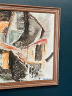 “Abstract Composition” by Eivor Lindberg