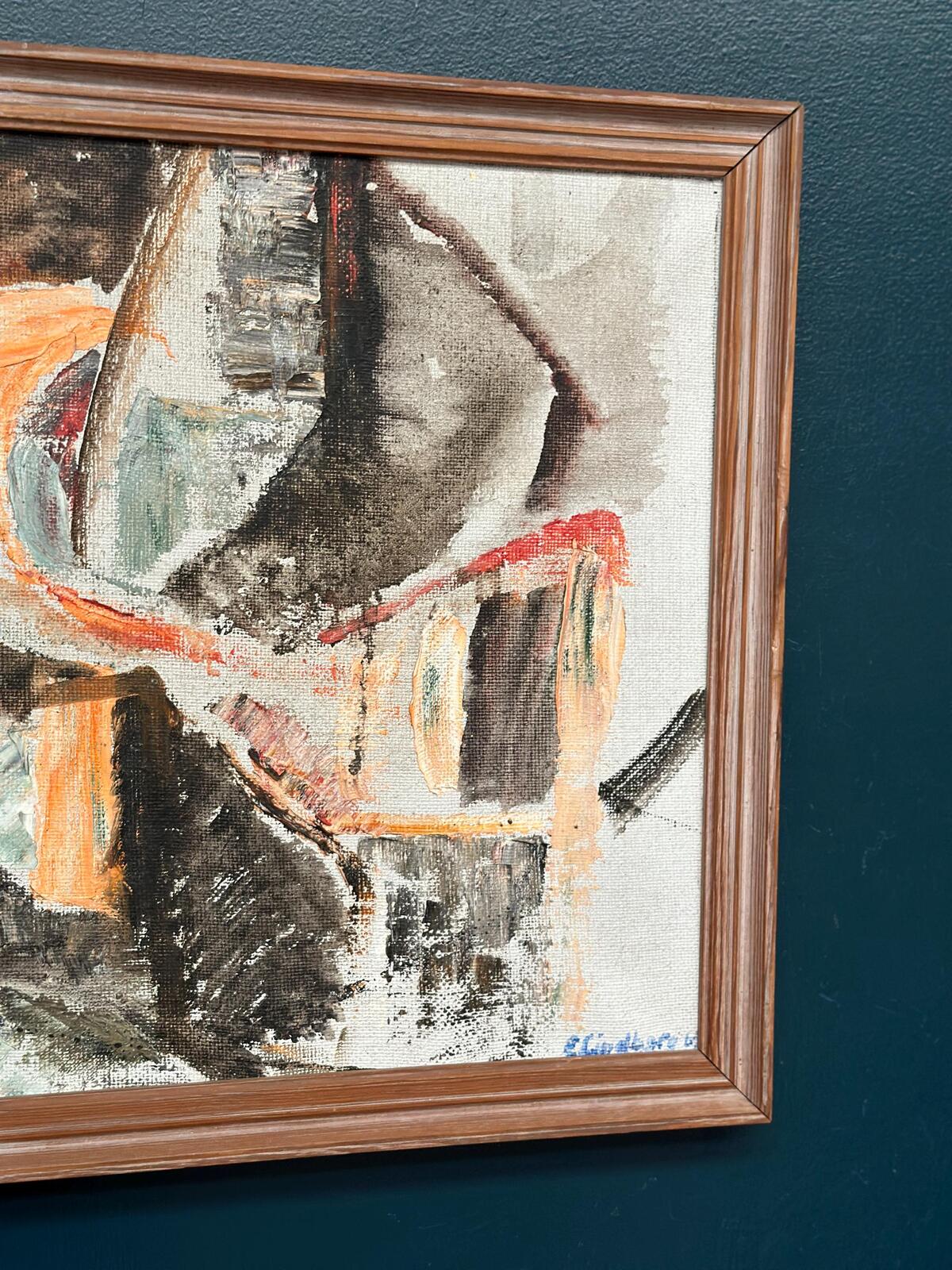 “Abstract Composition” by Eivor Lindberg