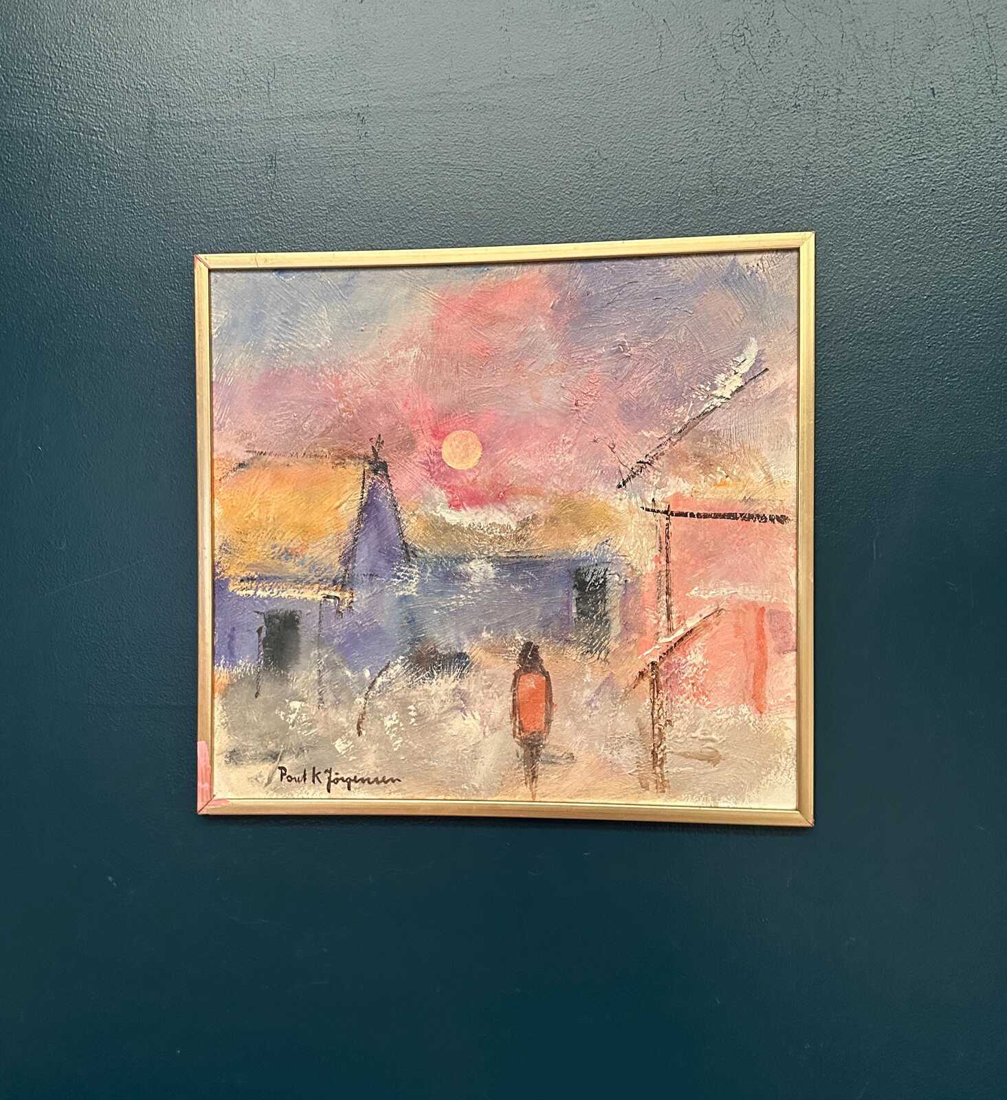 “Figure in Landscape” by Poul K. Jörgensen