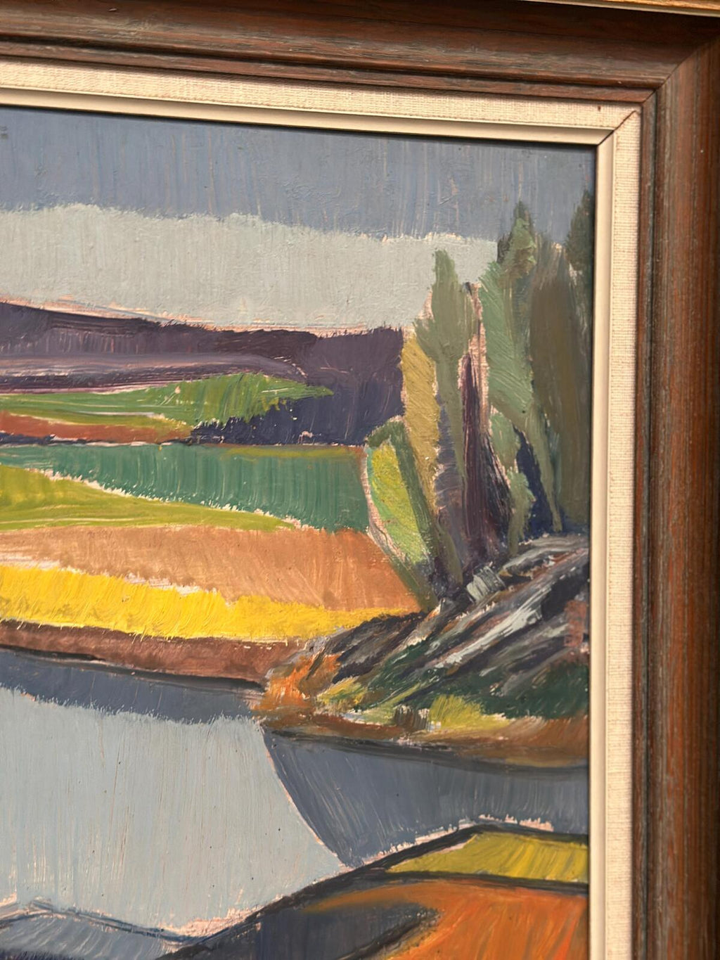 “Natural Landscape” by Frans Rase (1913–1994)