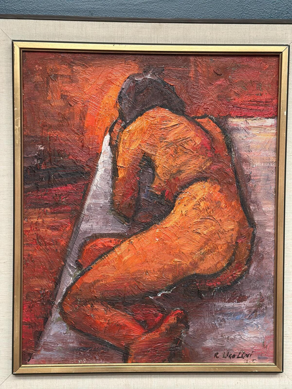 “Reclined Woman” by Renzo Ugolini