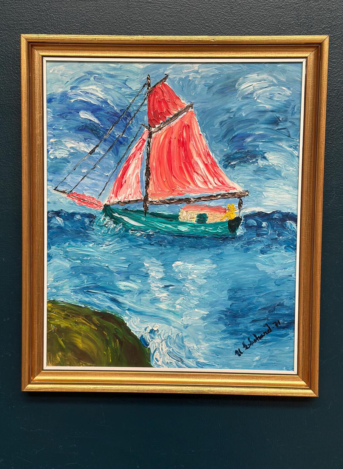 “Sailboat on the Water” by U. Ekshard