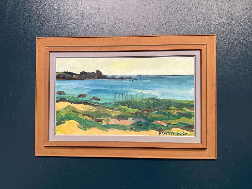 “Coastal Landscape” by Kersti Flyckt (1925–2009)