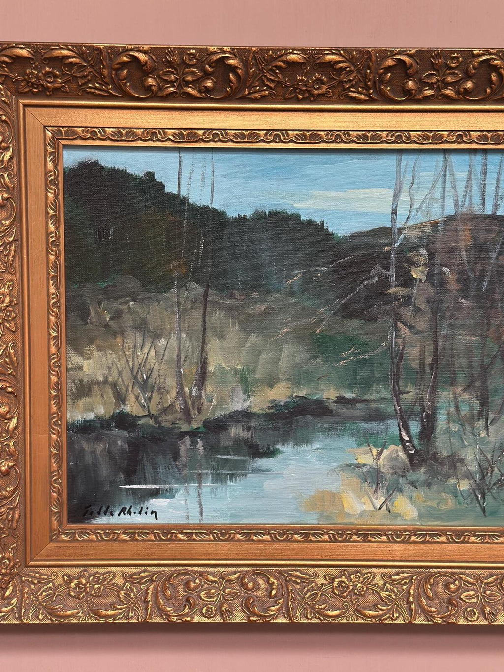 “Höstlandskap från Småland” by Tedde Rhodin