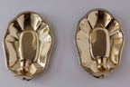 Pair Of Mid-Century Swedish Brass Sconces