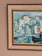 “Harbor Scene” by Costa