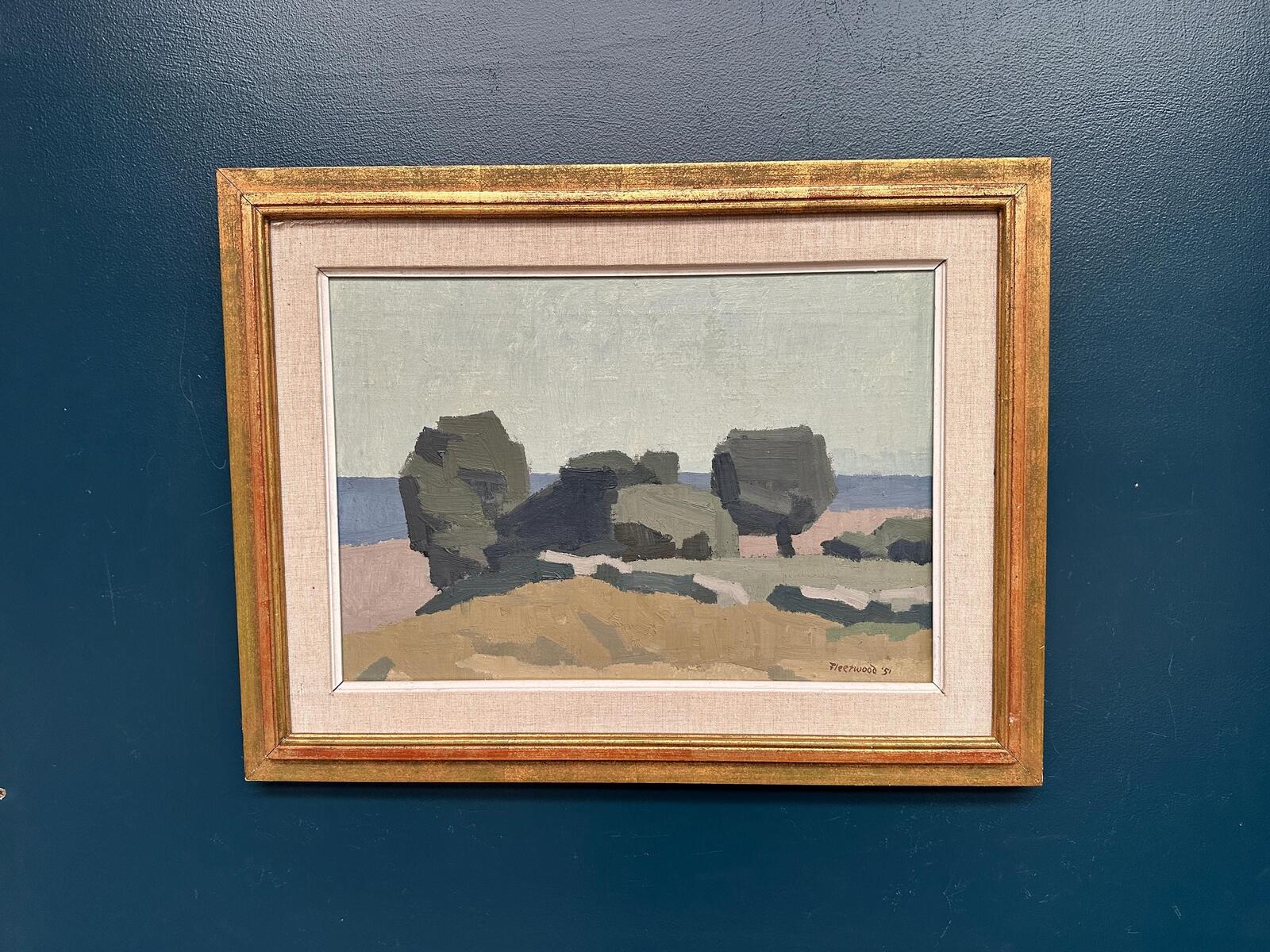 “Landscape” by William Herbert Fleetwood (1915–1993) – 1951