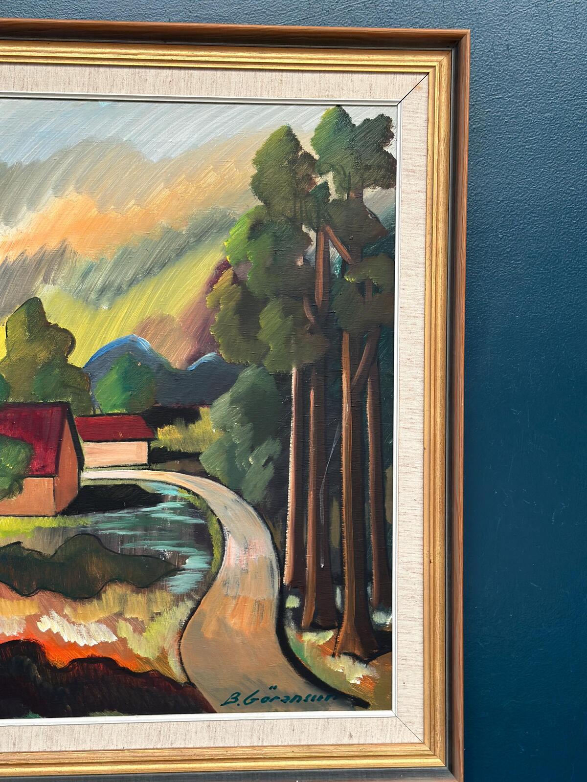 “ Landscape” by Bror Göransson (1914–1984)