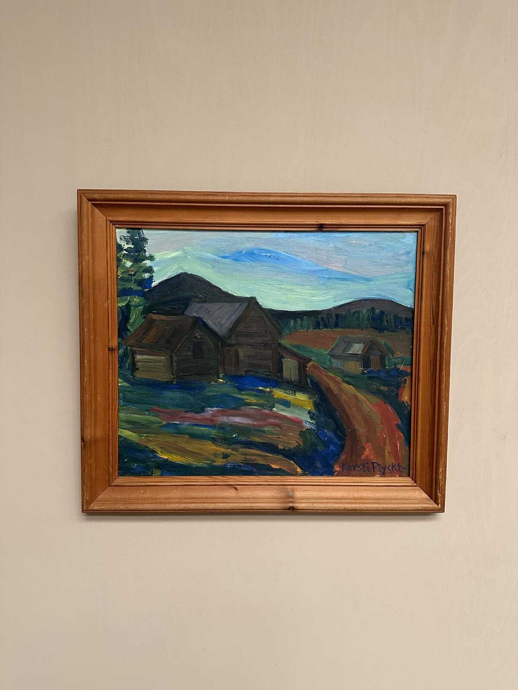 “Mountain Landscape” by Kersti Flyckt