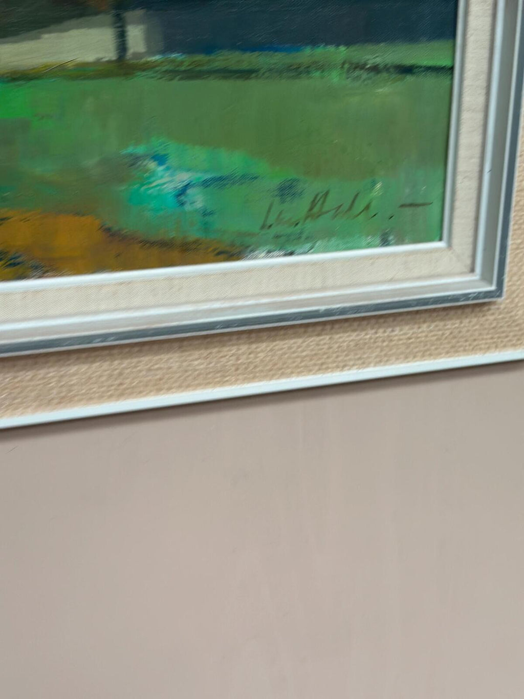 “Abstract Landscape” by Lennart Hall