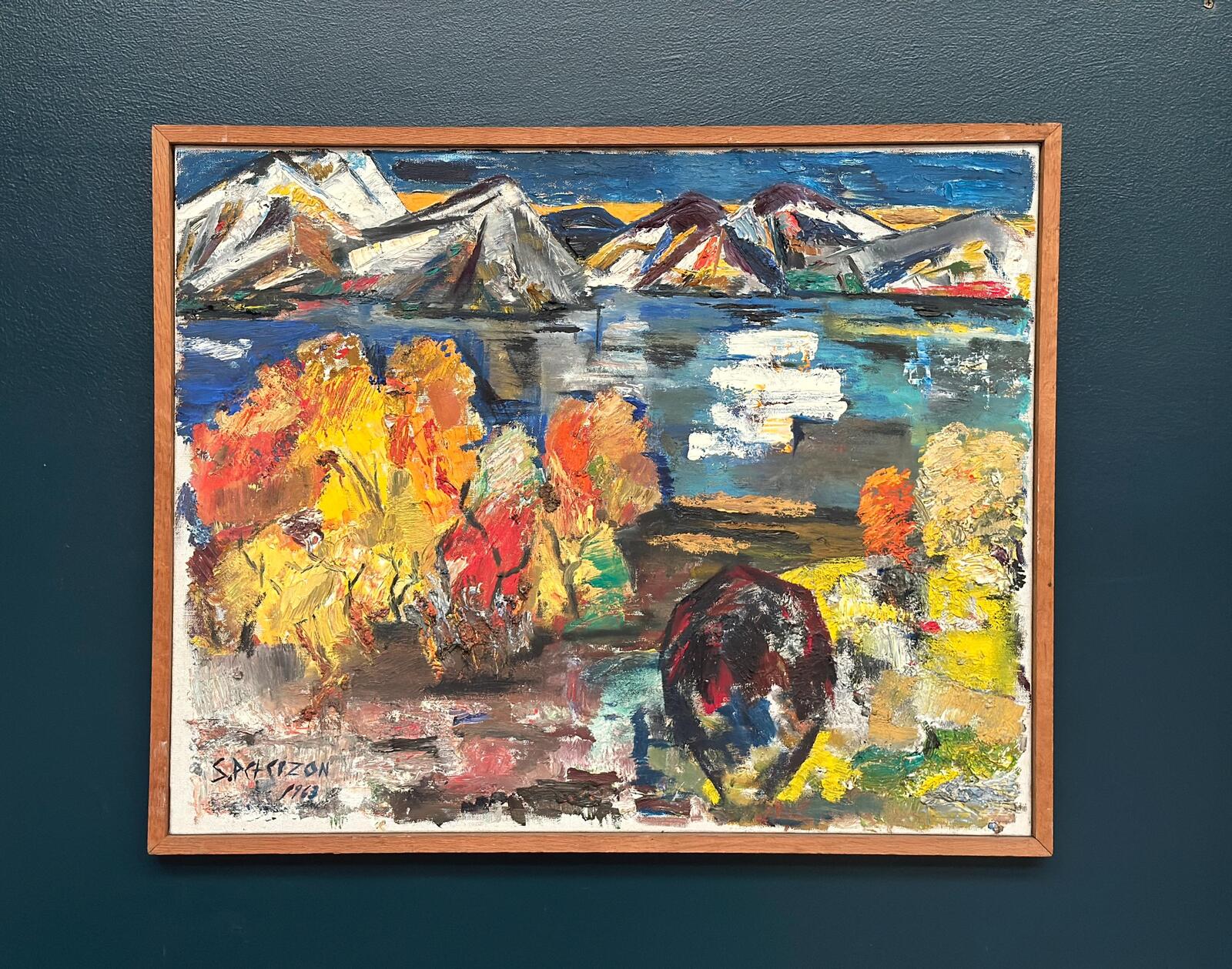 “Abstract Landscape” by S. Pctcizon