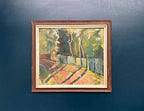 “Landscape with Fence” by Bajo