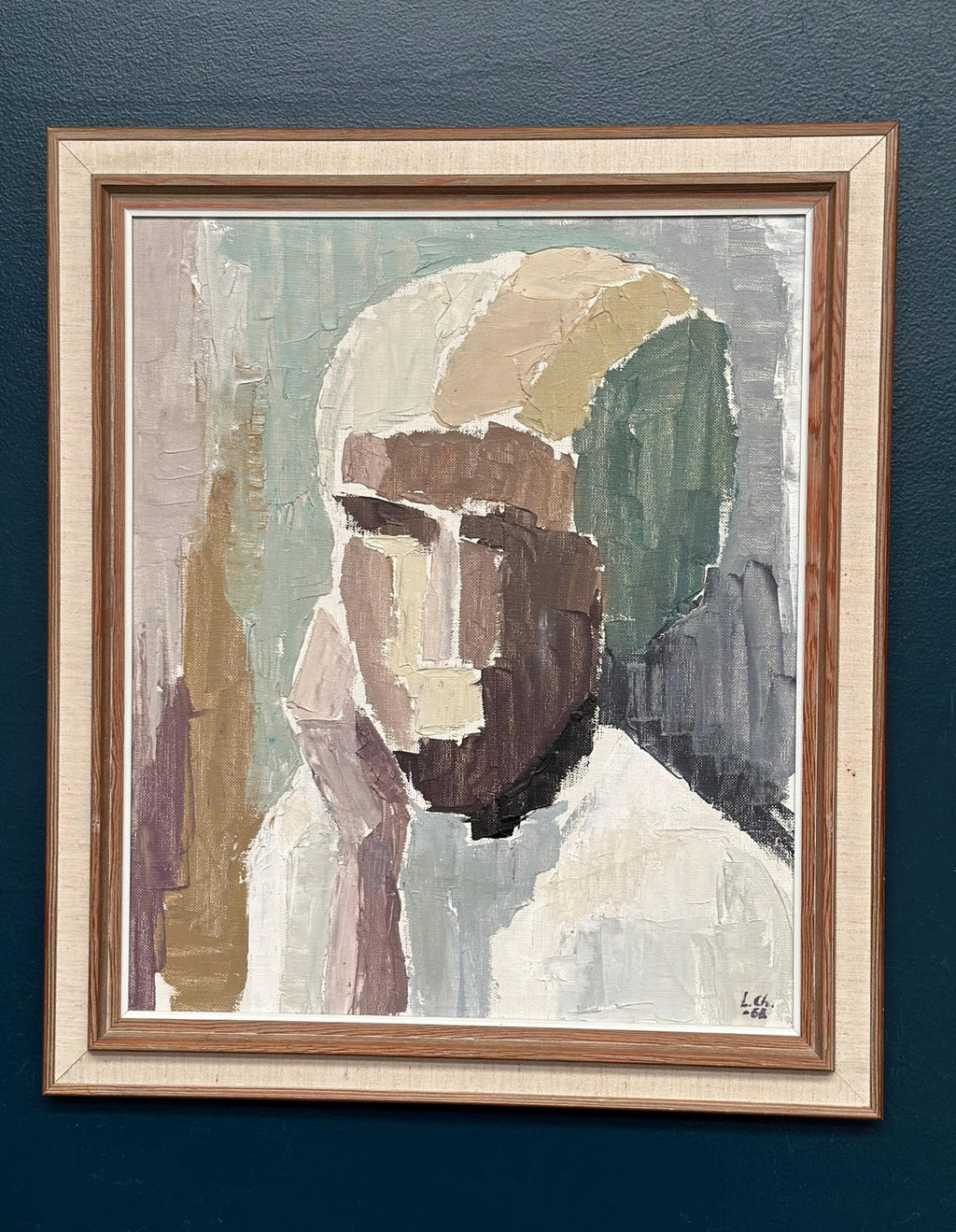 “Cubist Portrait” by Liisa Chaudhuri