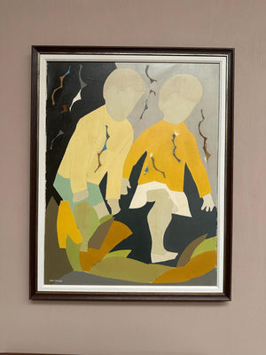 “Children Playing” by Hans Osswald
