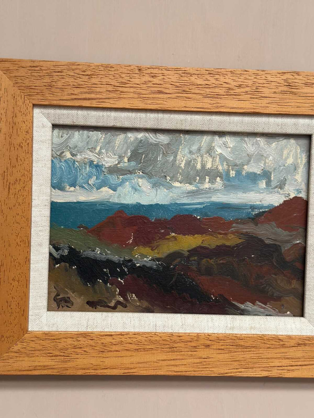 “Landscape” by Göran Brunius (1911–2005)