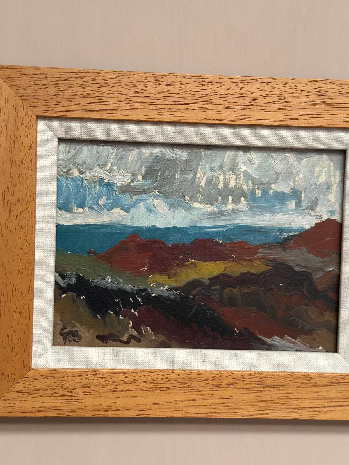 “Landscape” by Göran Brunius (1911–2005)