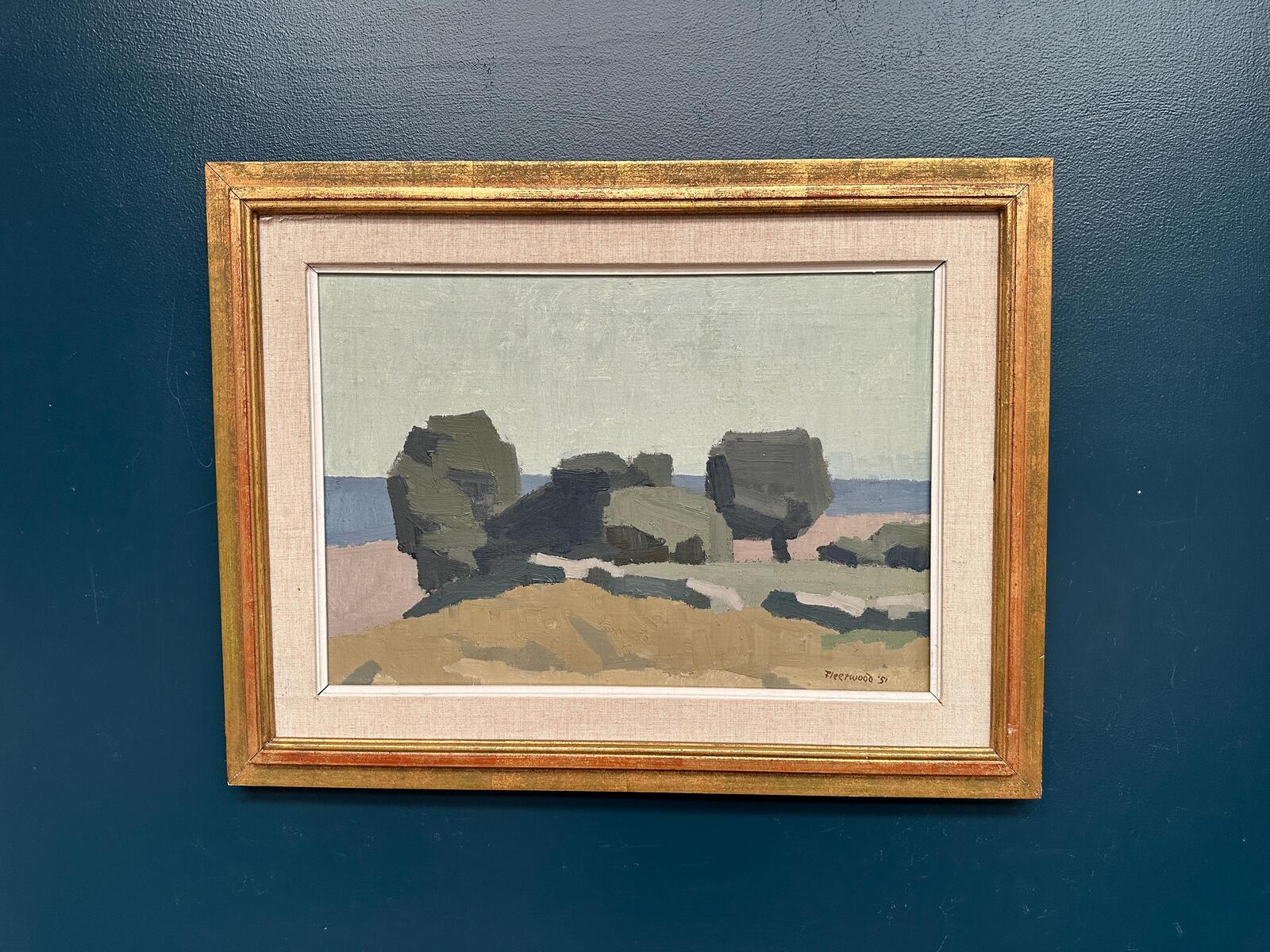 “Landscape” by William Herbert Fleetwood (1915–1993) – 1951