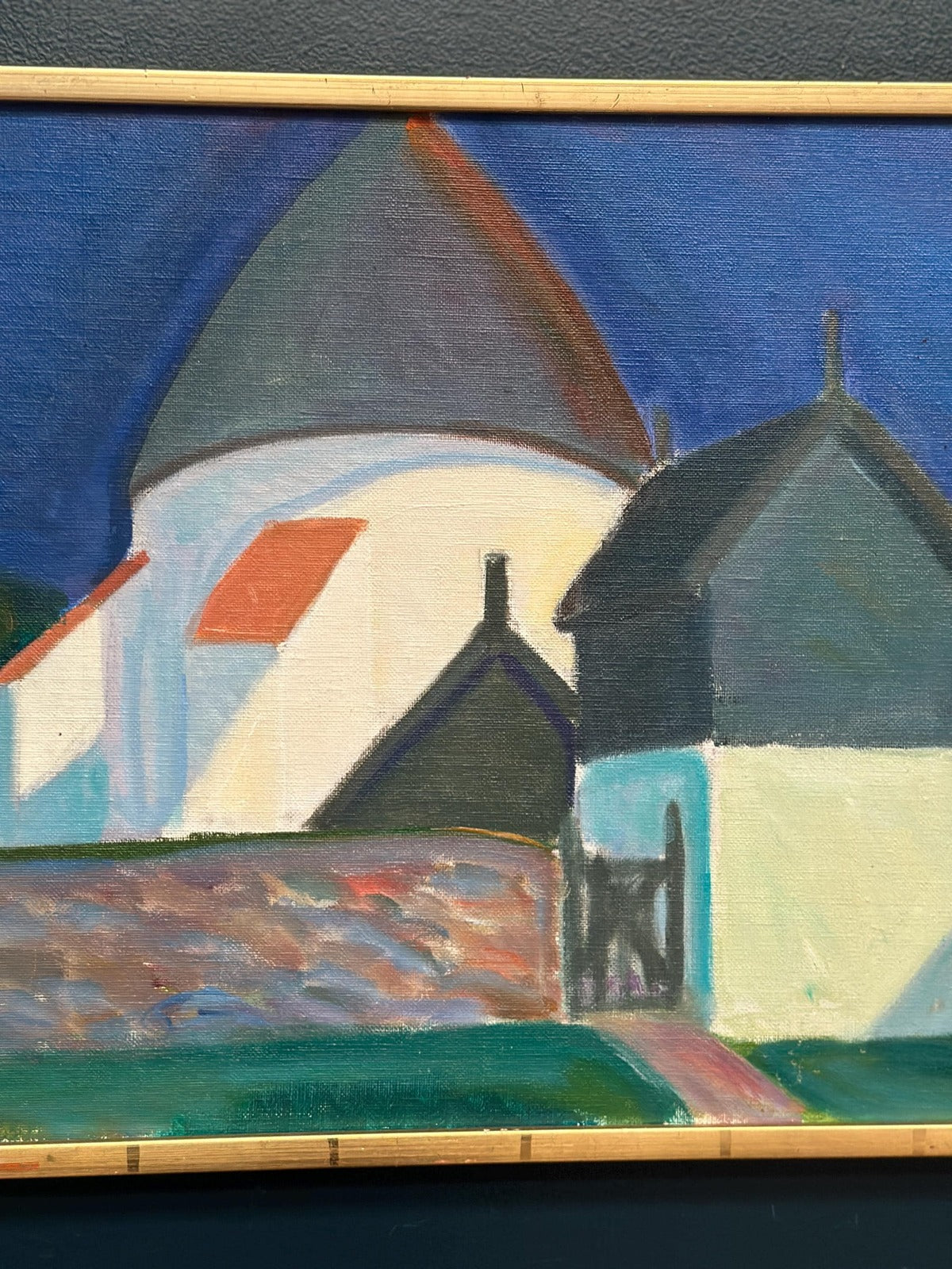 “Round Kyrkby, Bornholm” by Eric Elfvén