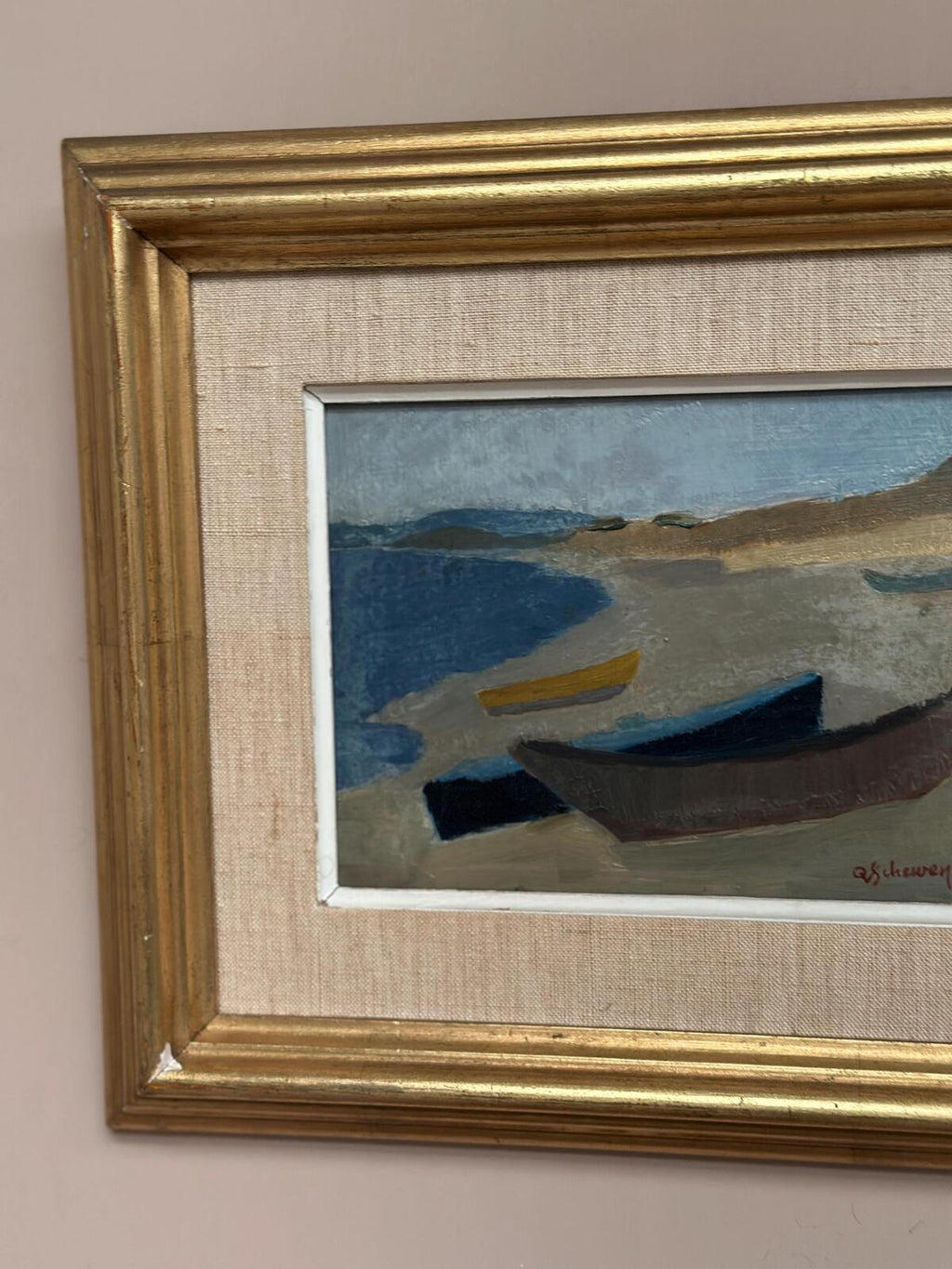 “On the Beach, Knäbäck” by Olle von Schewen