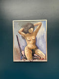 “Model on Chair” by Sven Erik Lund