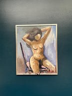 “Model on Chair” by Sven Erik Lund