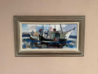 “Marine Scene” attributed to Gösta Stawåsen