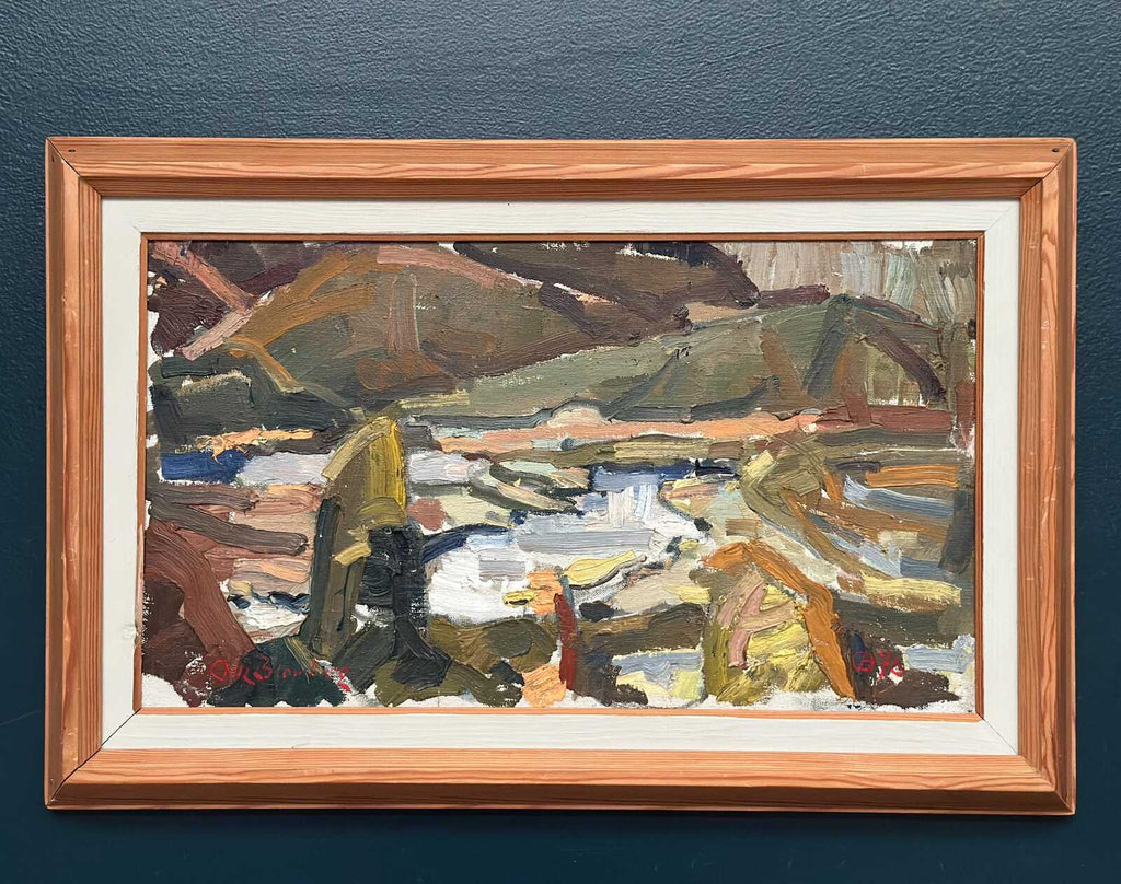 “Cubist Landscape” by O. Blomberg
