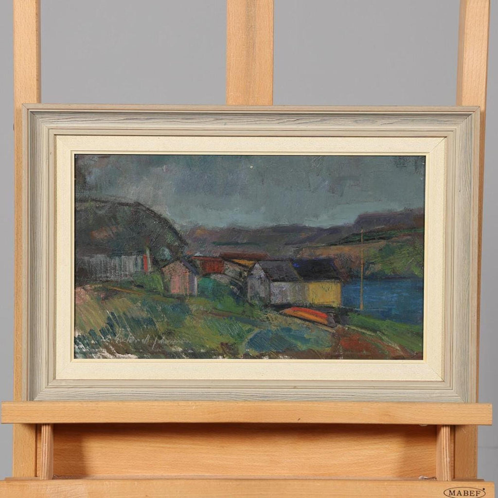 “Village” by Gustav-Adolf Johansson