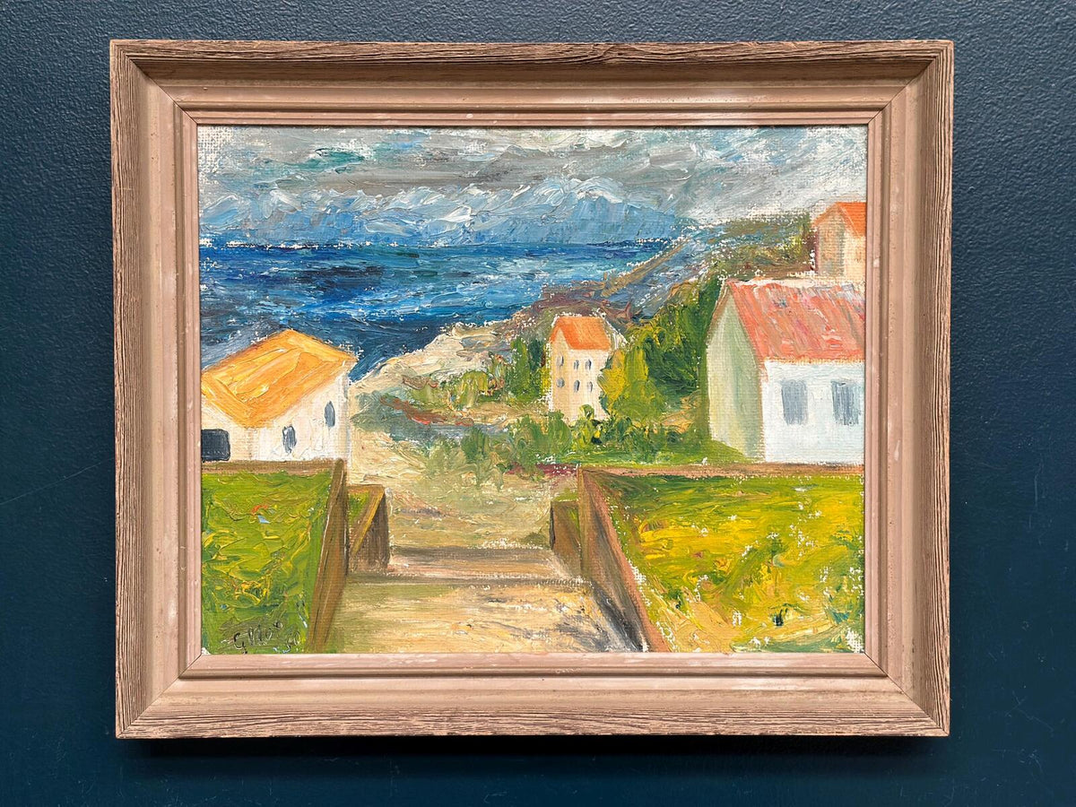 Coastal Landscape with House