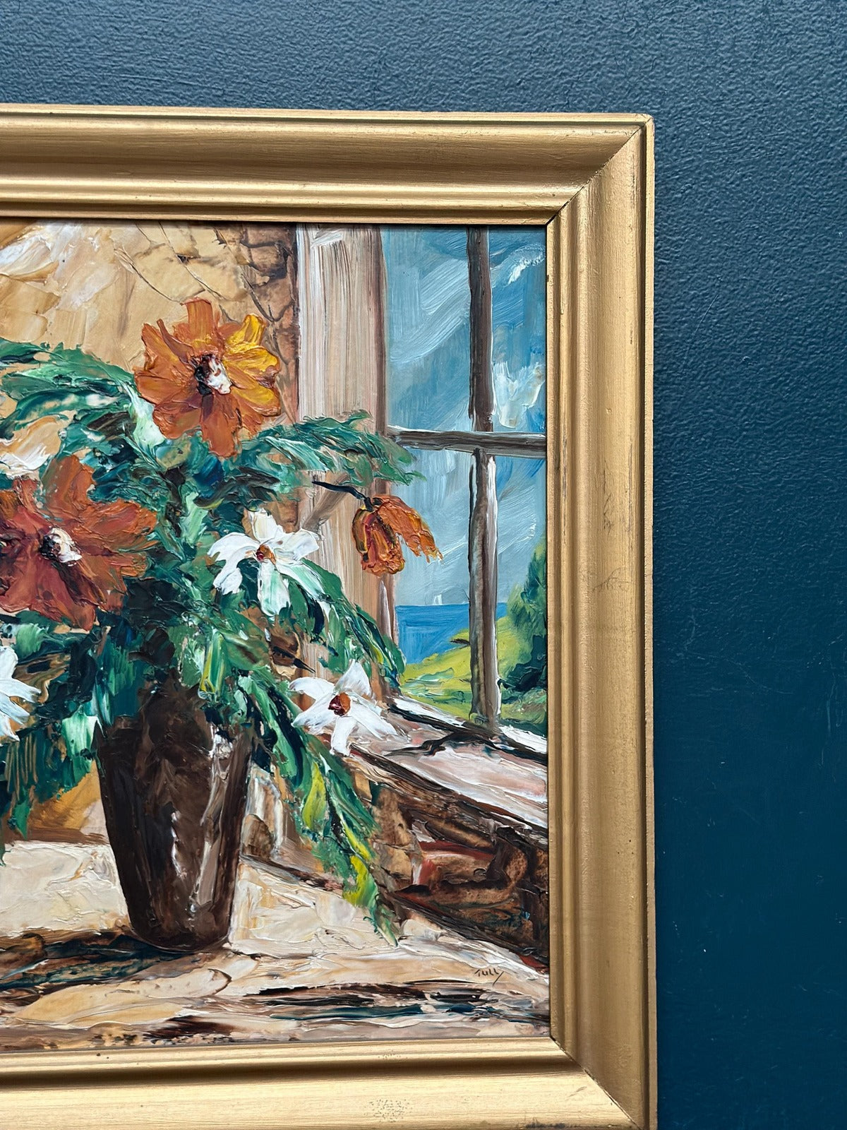 “Flower Painting” by Magnus Tull