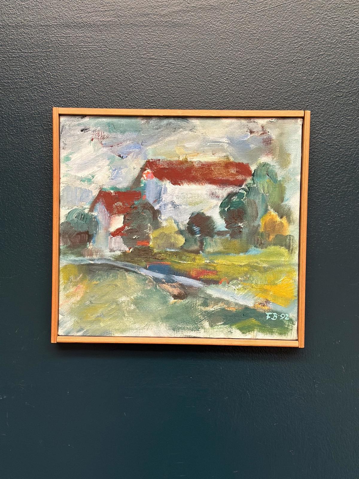 “Cottage and Trees” by Folke Björnfot
