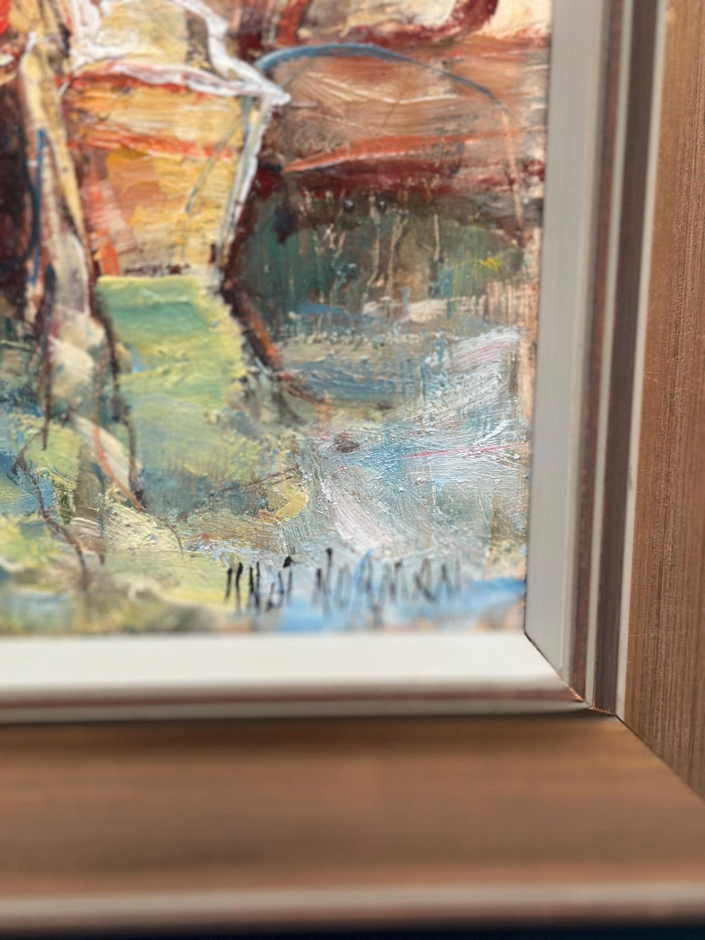 “Motif with Boats” by Knut Norman
