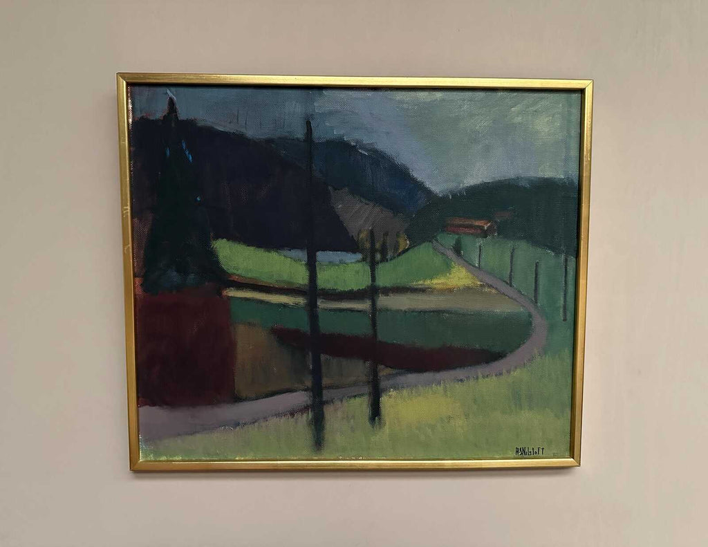 “Landscape” by Anna‑Stina Lorentze Nilstoft (1928–2017)