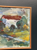 “Cottage and Trees” by Folke Björnfot