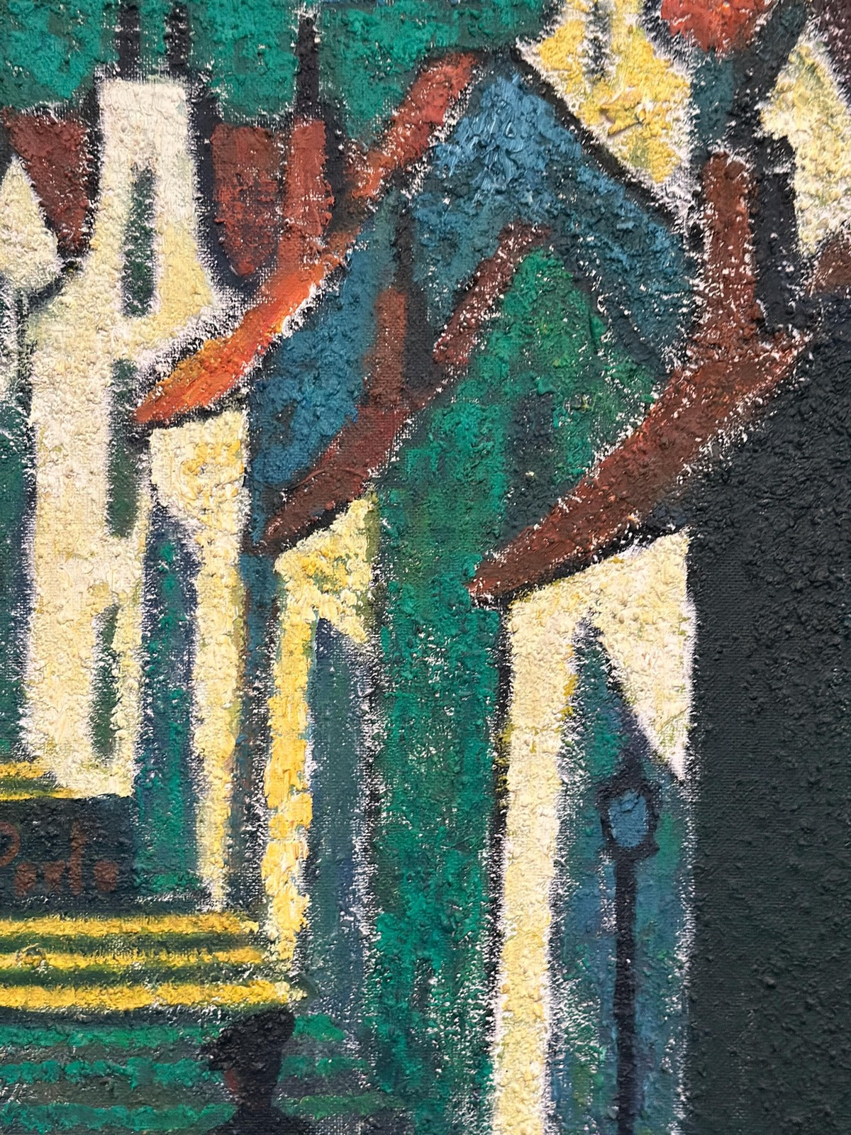 “Promenad mellan hus” by Erik Håfström