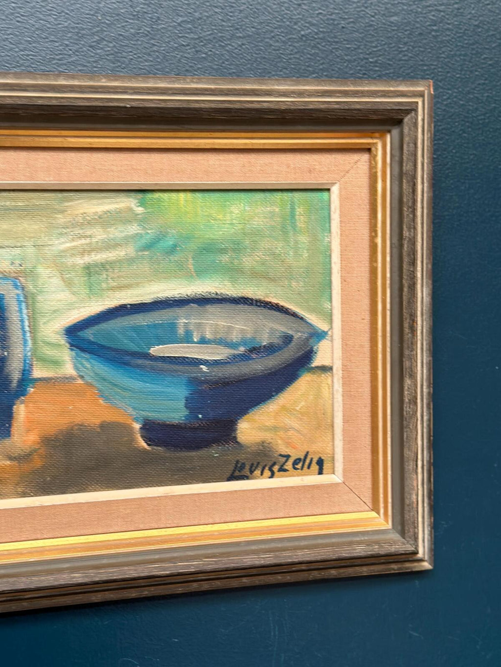 “Kattle Bowl and Glass” by Louis Zelig