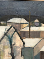 “Winter Night over the City” by Helmer Forslund