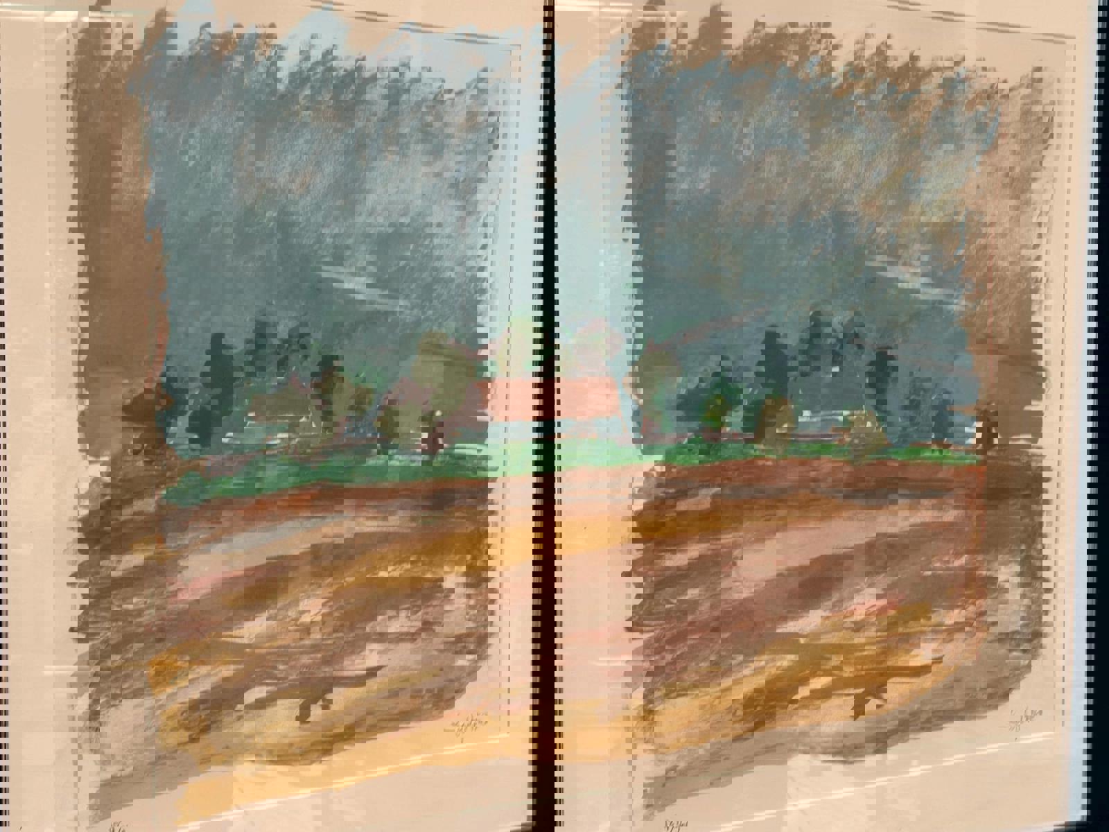 “Landskap” by Leopold Fare