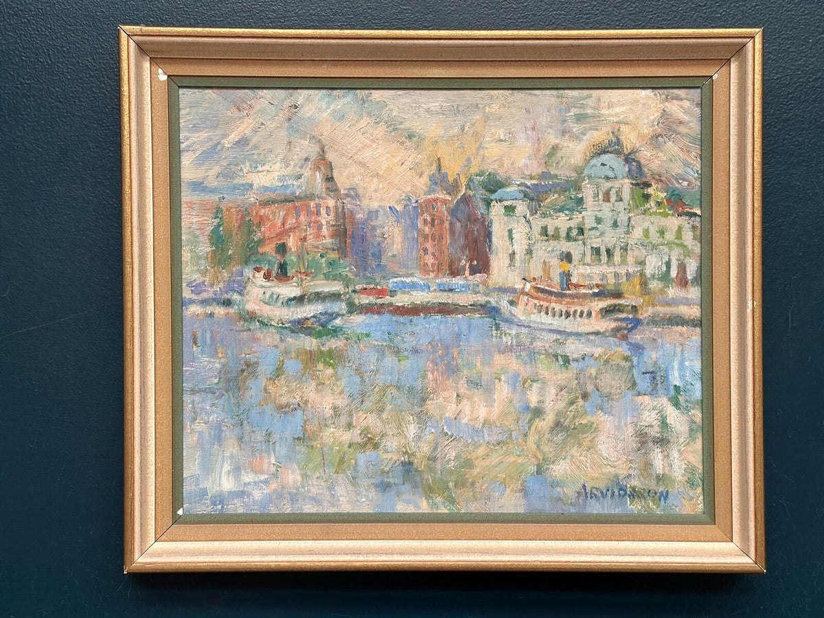 “Waterfront Cityscape” by Arvidsson