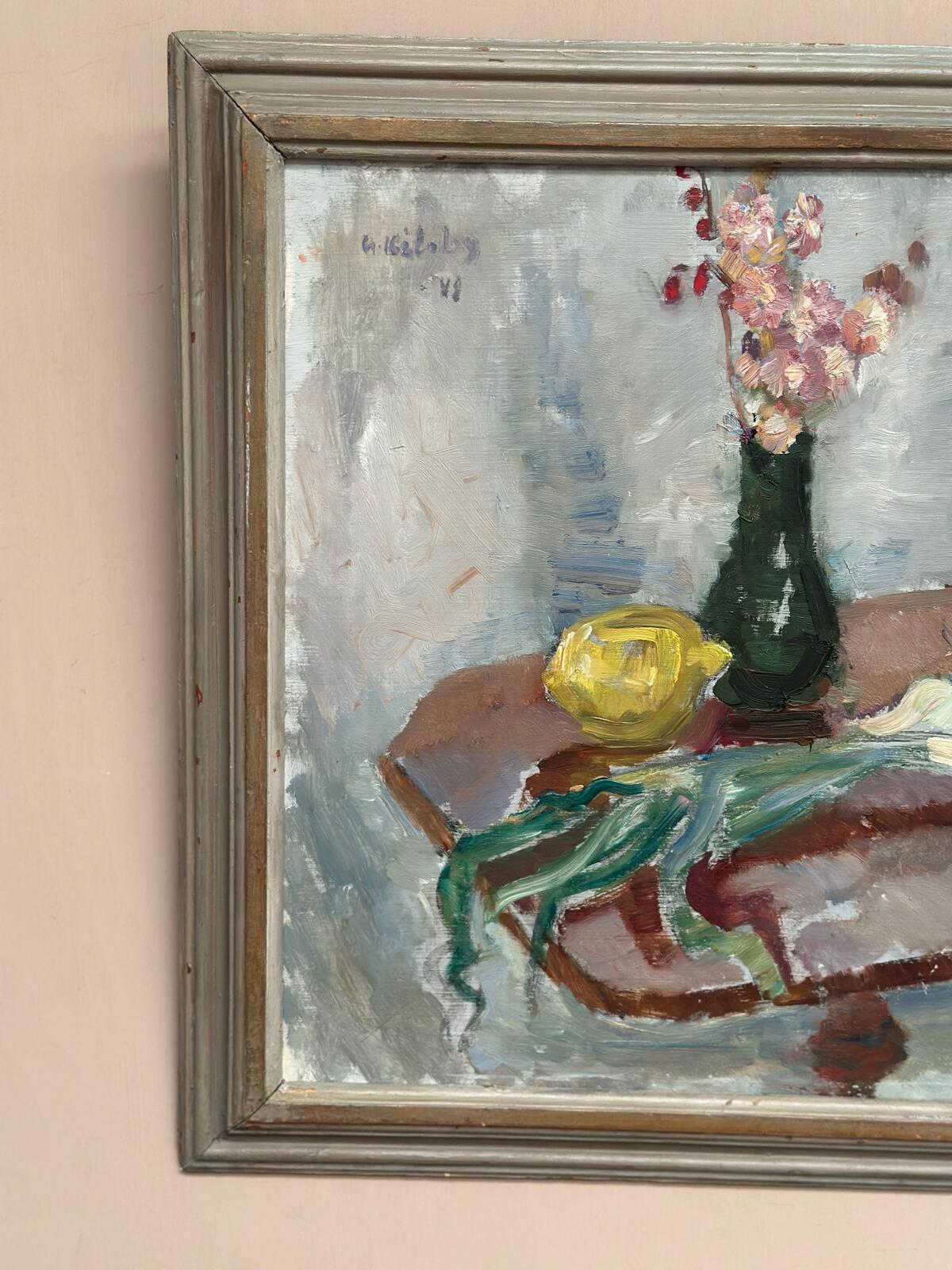 “Vase and Vegetables” by Arne Kilsby