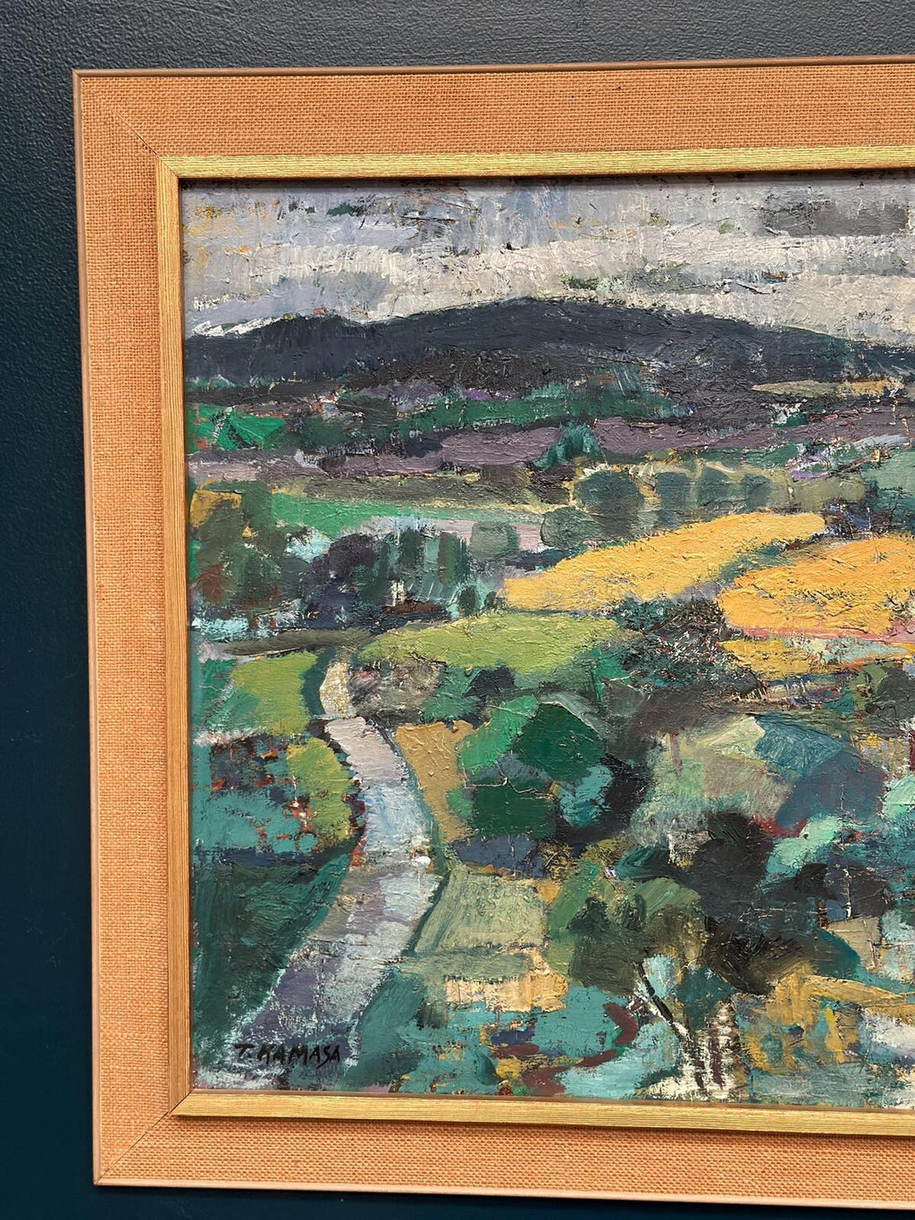 Landscape by Tadeusz Kamasa