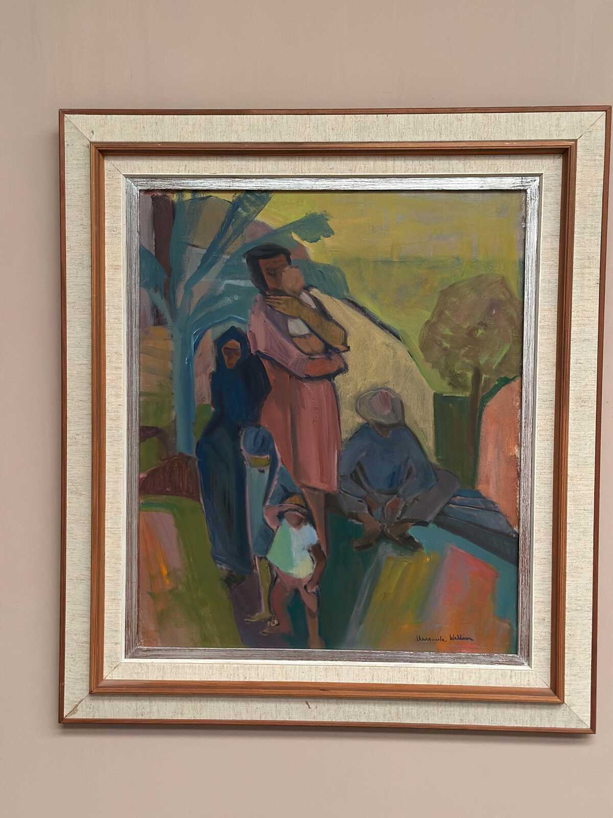 “Family in Tenerife” by Margareta Wallin