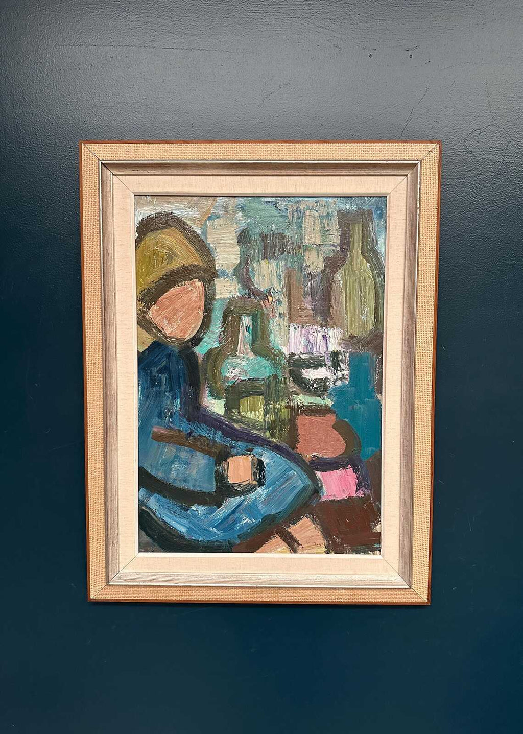 “Figure and Bottle ” by Gösta Falck