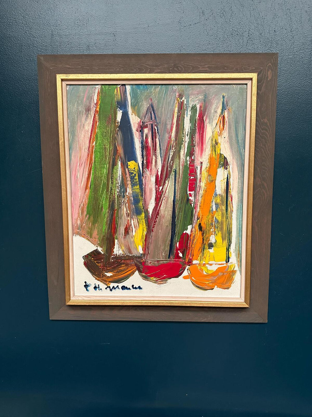 “Sailboats” by Helmut Mantel