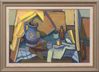 “Still Life with Jug and Bottles” by Martin Lindberg