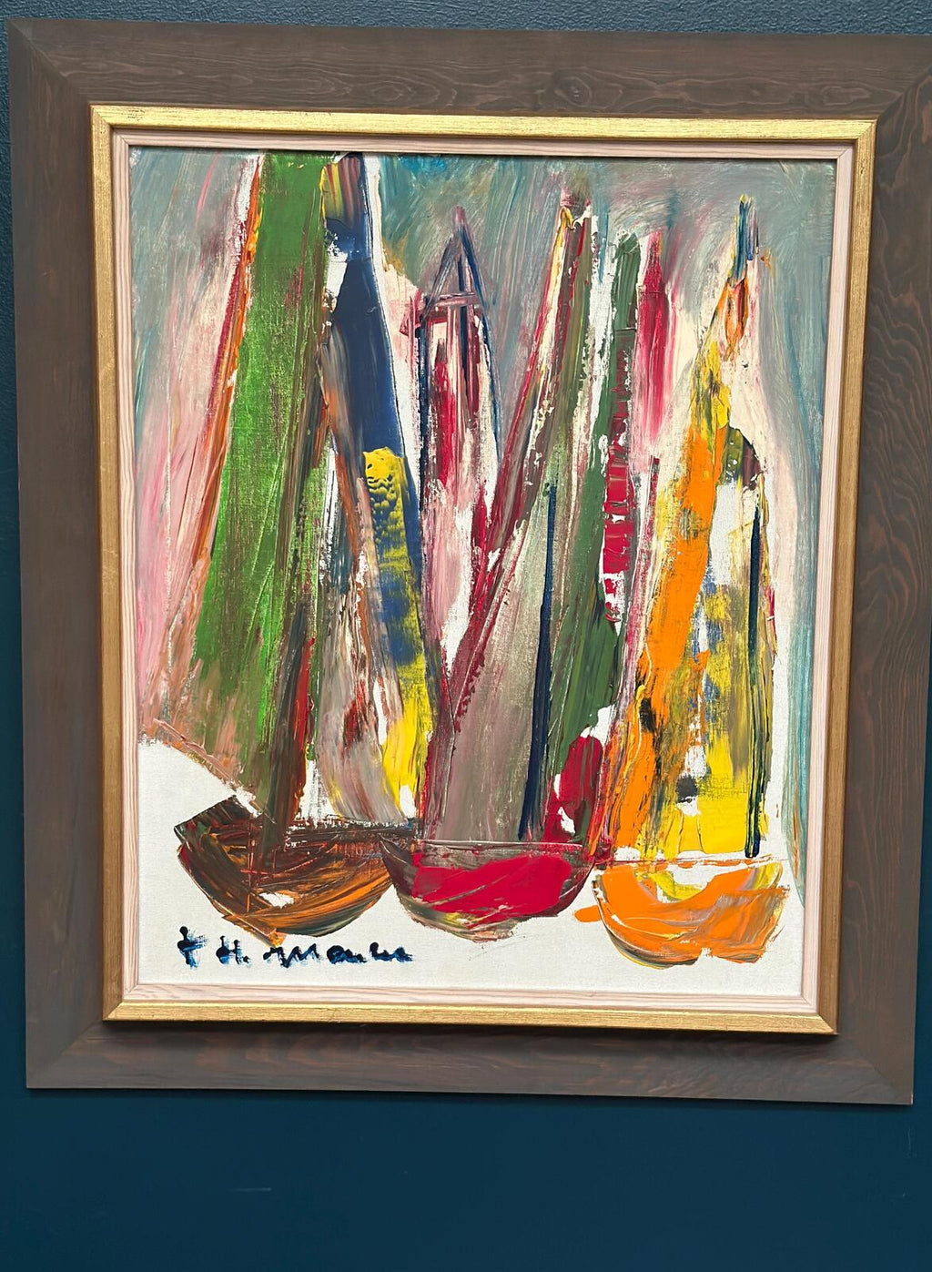 “Sailboats” by Helmut Mantel
